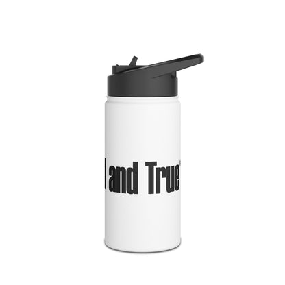 Stylish Stainless Steel Water Bottle, Reusable Hydration Container, Eco-Friendly Drinkware, Gift for Fitness Lovers, Motivational Travel Mug
