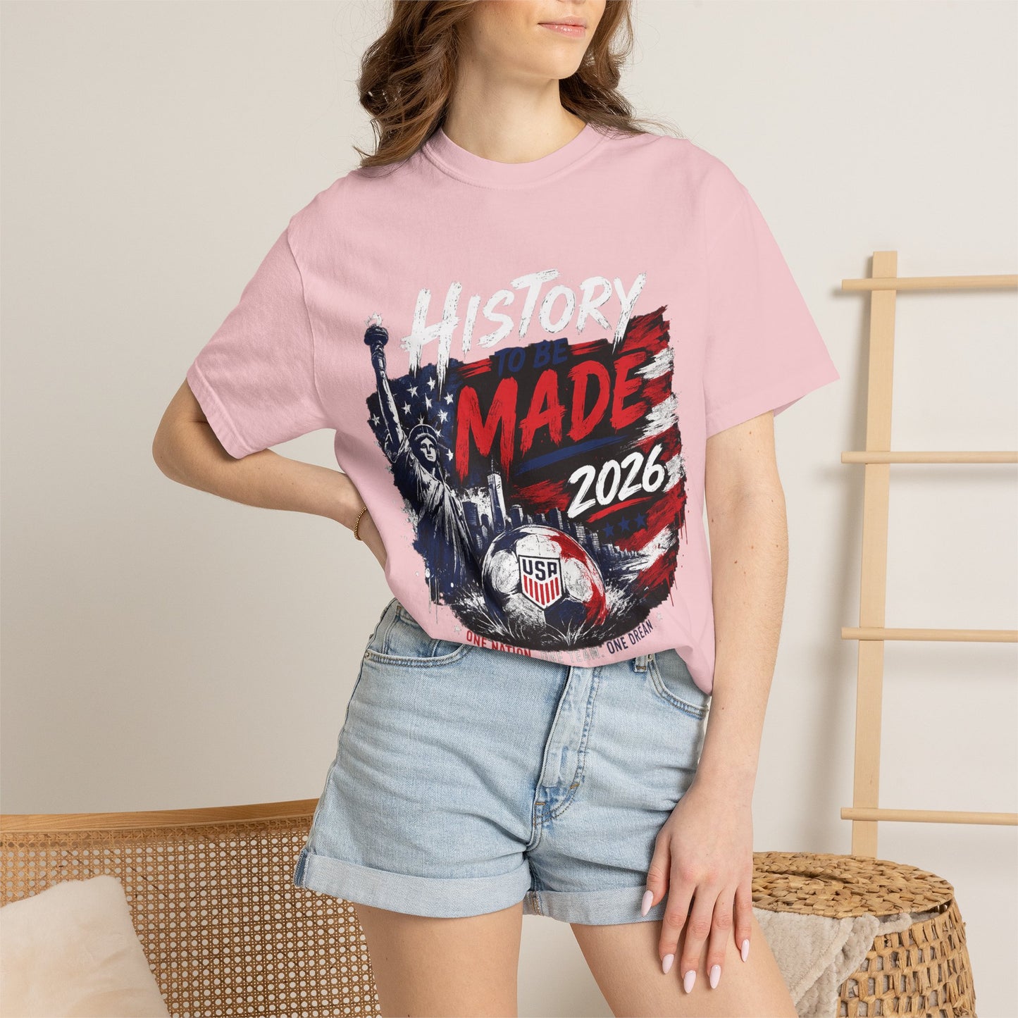 History Made 2026 T-Shirt — USA Soccer Patriotic Tee