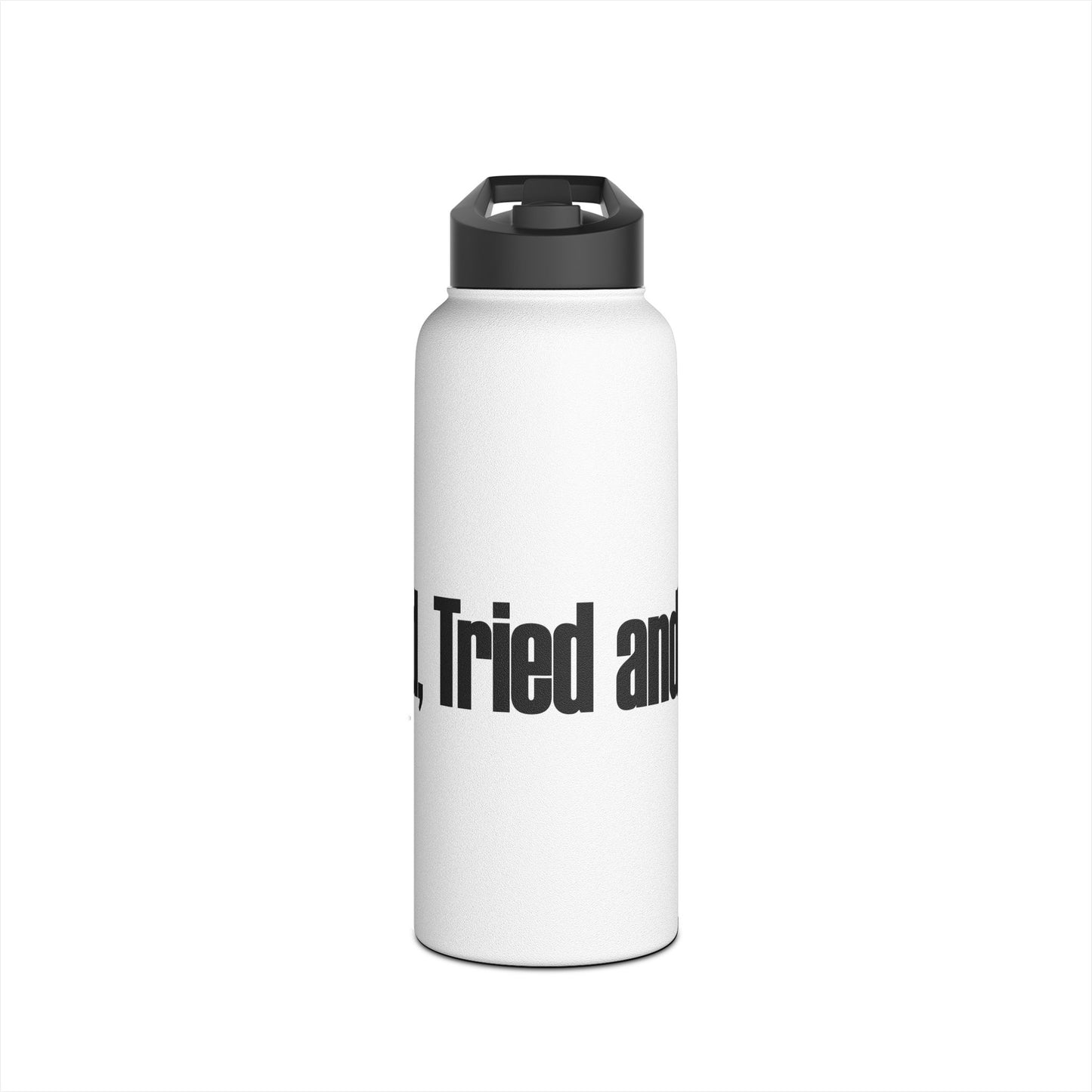 Stylish Stainless Steel Water Bottle, Reusable Hydration Container, Eco-Friendly Drinkware, Gift for Fitness Lovers, Motivational Travel Mug