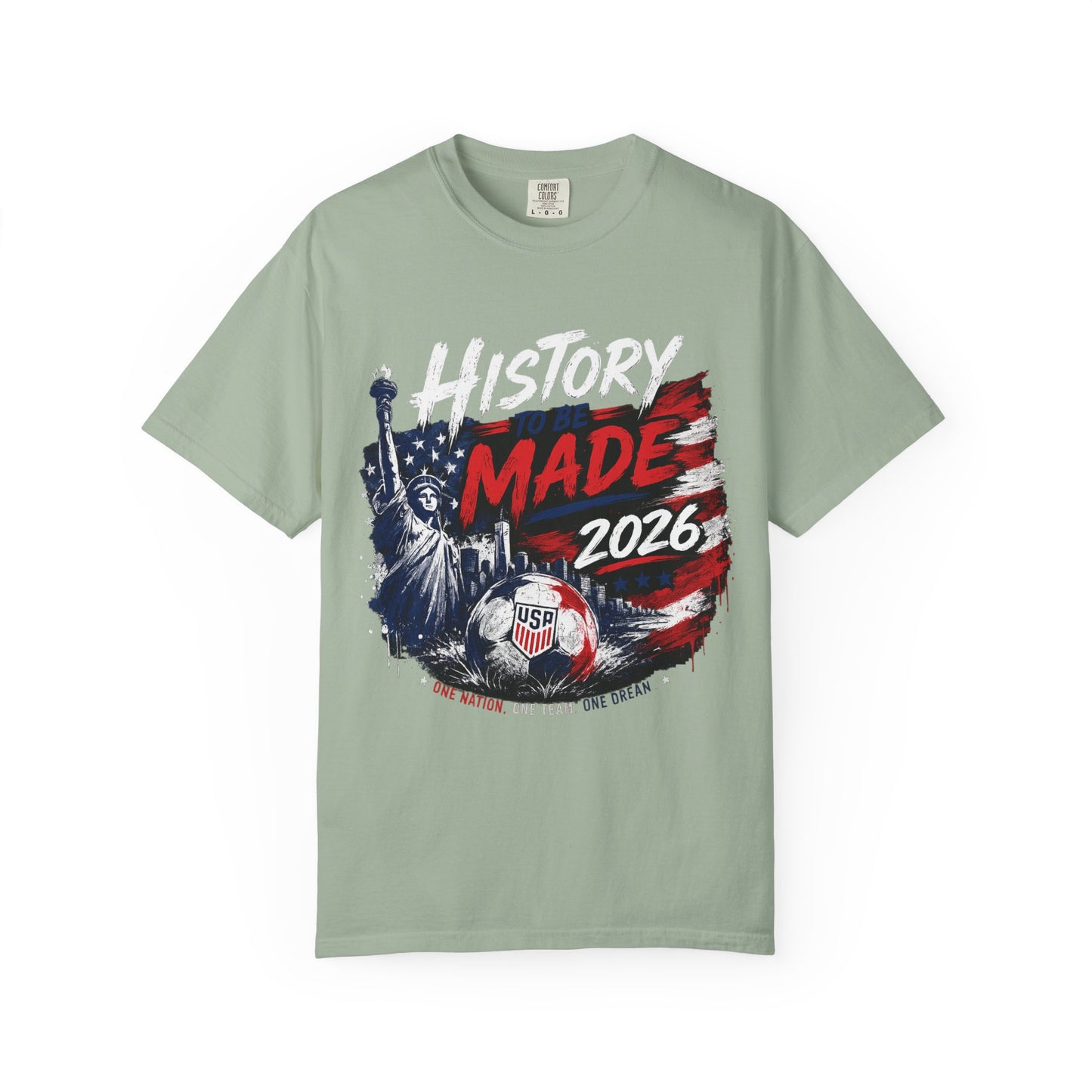 History Made 2026 T-Shirt — USA Soccer Patriotic Tee
