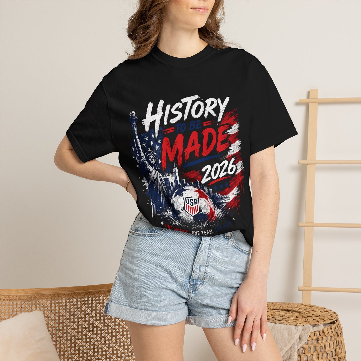 History Made 2026 T-Shirt — USA Soccer Patriotic Tee