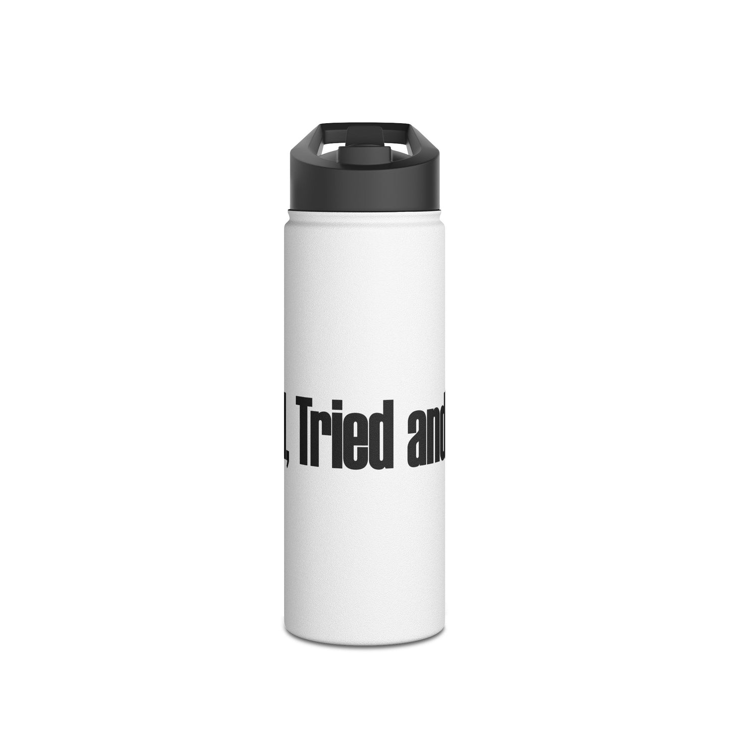 Stylish Stainless Steel Water Bottle, Reusable Hydration Container, Eco-Friendly Drinkware, Gift for Fitness Lovers, Motivational Travel Mug