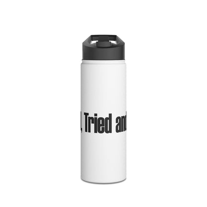 Stylish Stainless Steel Water Bottle, Reusable Hydration Container, Eco-Friendly Drinkware, Gift for Fitness Lovers, Motivational Travel Mug