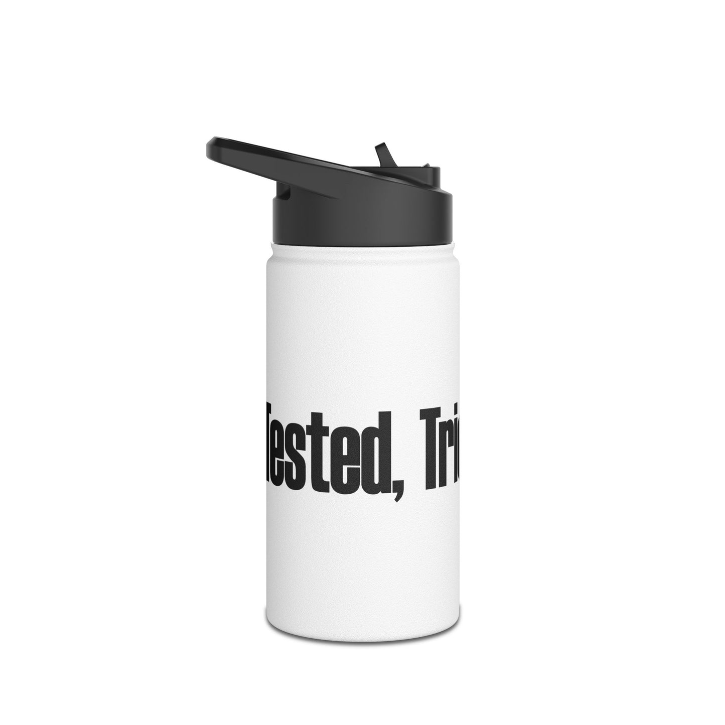 Stylish Stainless Steel Water Bottle, Reusable Hydration Container, Eco-Friendly Drinkware, Gift for Fitness Lovers, Motivational Travel Mug