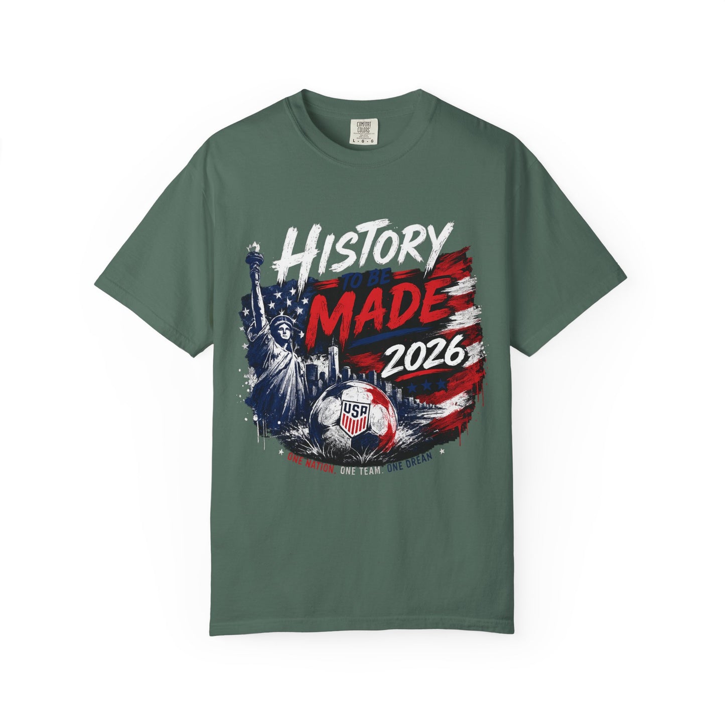 History Made 2026 T-Shirt — USA Soccer Patriotic Tee