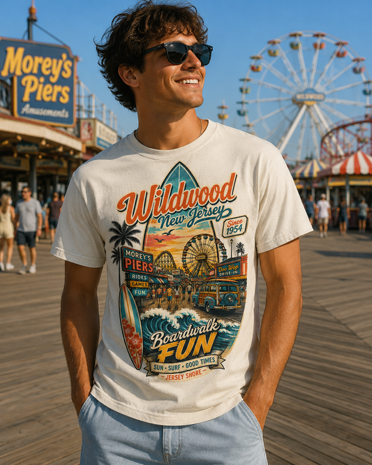Wildwood Beach Vibe Tee